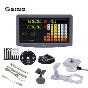 2 Axis SINO SDS2MS DRO Digital Readout With Glass Linear Scale For Lathe Milling