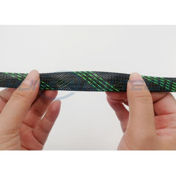 Wear Resistant Automotive Braided Sleeving Flexible For Cable Wire Harness