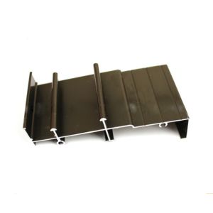 Kitchen Cabinet Aluminium Profile , Powder Coated Extruded Aluminum Profiles