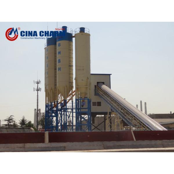 90M3 HZS90 RMC Batching Plant With PLD2400 Batching Unit Construction Machine