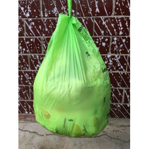 Biodegradable Compostable Plastic Bin Bags Customized Logo