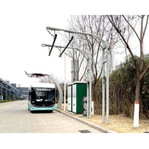 Pantograph fast charger for electric bus 600kw charging capacity output current
