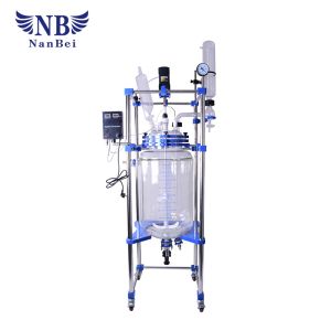 200L Jacketed Glass Reactor