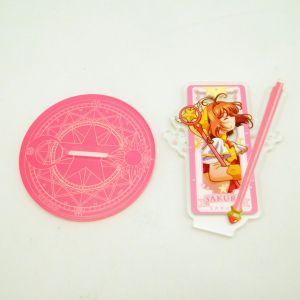 Customized Acrylic display board/advertising display board with Anime figure