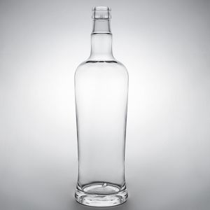 500ml 700ml 750ml 1000ml Long Neck Empty Glass White Wine Bottle with High