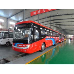 50-60 Seats Public Transportation Bus , City Service Bus With Pull - Push