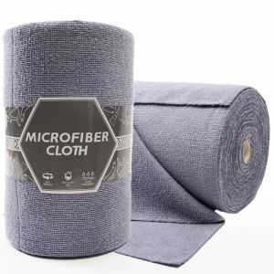 Tear-Off Disposable Microfiber Cloth Roll and 25x25cm or 30x30cm Pieces with
