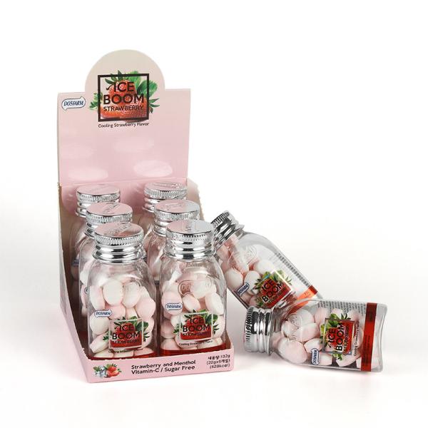 Buy ISO22000 Mango Strawberry Taste Compressed Candy at wholesale prices