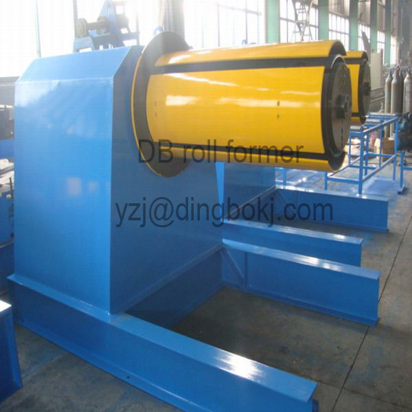 Hydraulic Uncoiler Machine with PLC Vector Inverter Control System with