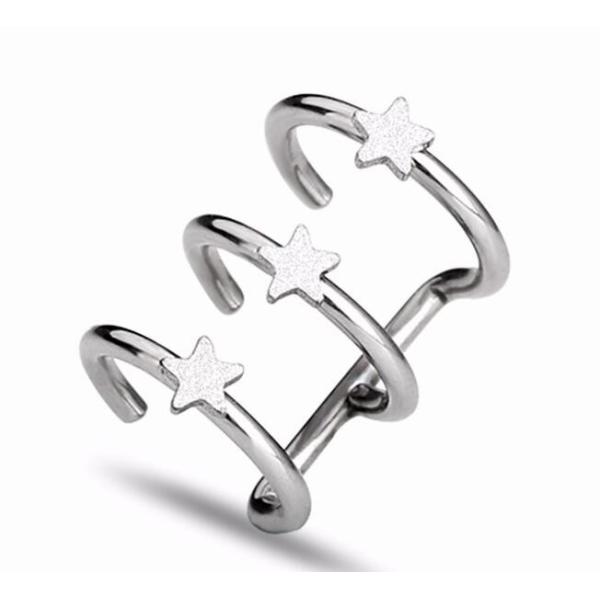 Indian hot sale fashion ear clip non pierced earrings star ear cuff