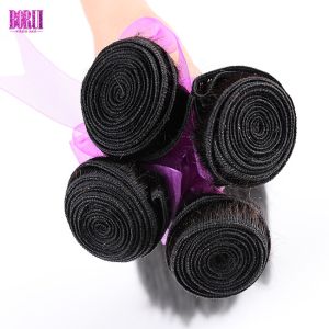 Cuticle Aligned Indian Human Hair Extensions 10A Grade No Shedding Soft