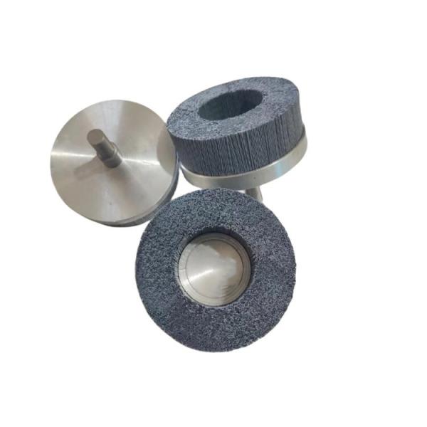Abrasive Discs Turbine Deburring Brushes with Metal Base and Shank for Metalworking