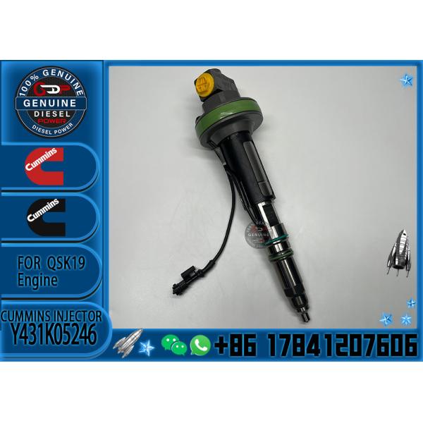 Brand New Common Rail Diesel Fuel Injector Y431K05246 4089972 For Cummins QSK19 QSK38 QSK60
