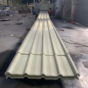 Multi Color FRP Transparent Roof Sheet Fiberglass Translucent Roof Tile