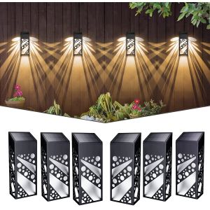 Garden light solar landscape lights LED wall fence light waterproof IP65 durable