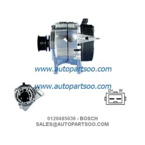 0120489710 0986030630 - BOSCH Alternator 12V 55A Alternador
