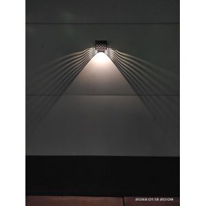 Wireless Solar Wall Lighting IP65 Waterproof Post Landscape Fence 250mA