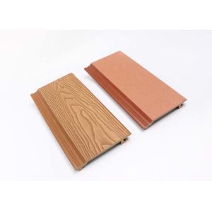 Waterproof Plastic Wood Composite 219x26x2900 WPC Exterior Wall Panel Wall