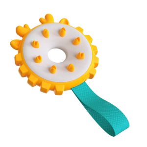 Pet Toy Pet Dog Teeth Grinding Toy Ring Dog Toothbrush Dog Chew Toy