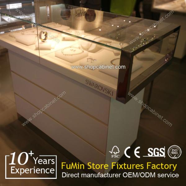 Buy Manufacturing customized acrylic jewelry display cabinet at wholesale prices