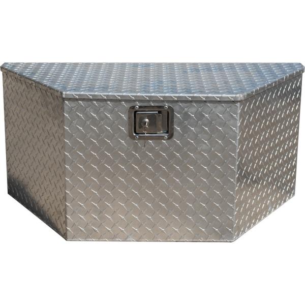 Buy High quality Truck trailer chekcer plate aluminum tool box at wholesale prices