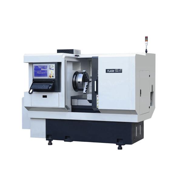 Buy FL630 Automatic Flat Bed CNC Lathe Machine Linear Guideway With C Axis at wholesale prices