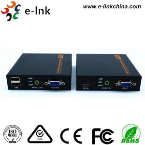 2 USB Port 1080P UTP Video VGA Extender Support USB Mouse And Keyboard