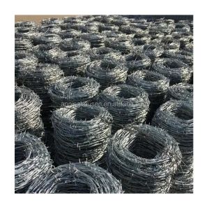 Wire Material Galvanized Steel Wire Supply Galvanized Barbed Wire 2.0mm/2.5mm