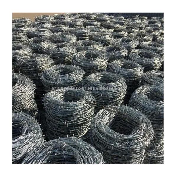 Wire Material Galvanized Steel Wire Supply Galvanized Barbed Wire 2.0mm/2.5mm