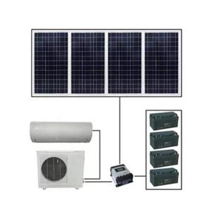 Silver Anodized Aluminium Battery Solar Ac System Hybrid 450W IP68