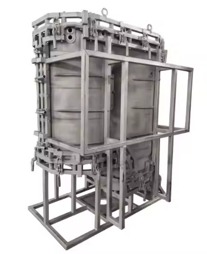 OEM Rotomolding Mould Silver Aluminum Rotary Molding Molds for Customized Products