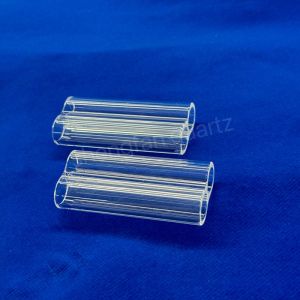 Quality Customized High Purity Transparent Polished Clear Glass Tube Furnace for sale