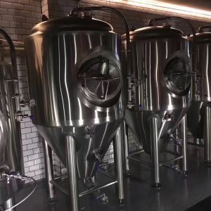 2000L Beer Fermentation Equipment Commercial Beer Fermenter Touch Screen Control