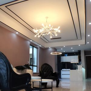 White faux antler chandelier lighting Pendant Lamp (WH-AC-20)