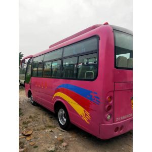 Second Hand Mini Used Yutong Bus ZK6609D2 19 Seats Front Engine Air Conditioner