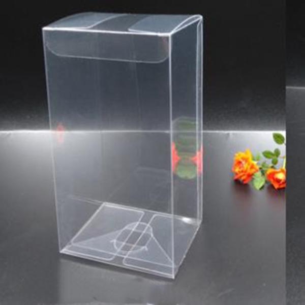 Buy Lightweight Gift Packaging Clear Plastic Folding Boxes at wholesale prices
