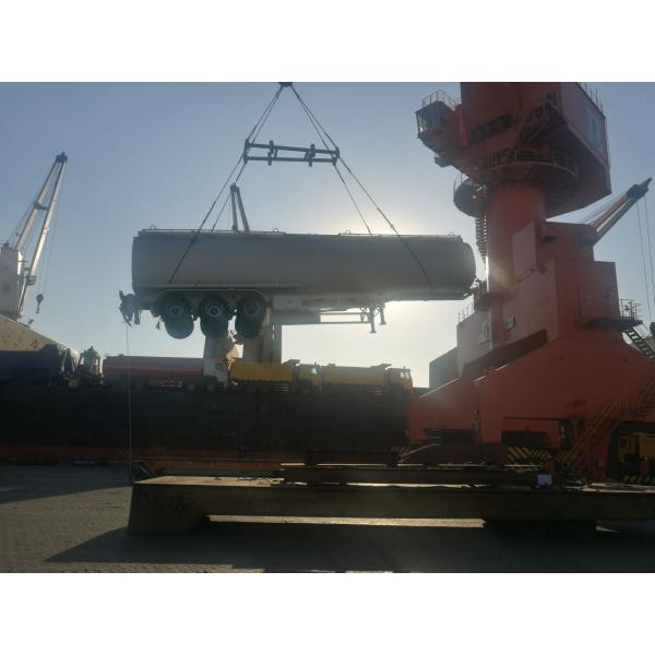 3 Axles And 4 Axles 60000 Liters Stainless Steel Oil Fuel Tanker Tank Semi Trailer