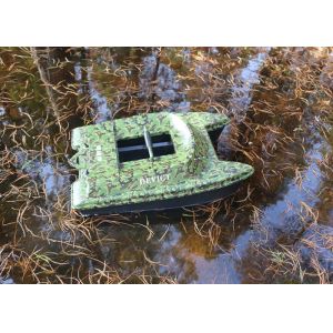 Catamaran DEVICT bait boat ABS engineering plastic , GPS autopilot carp fishing