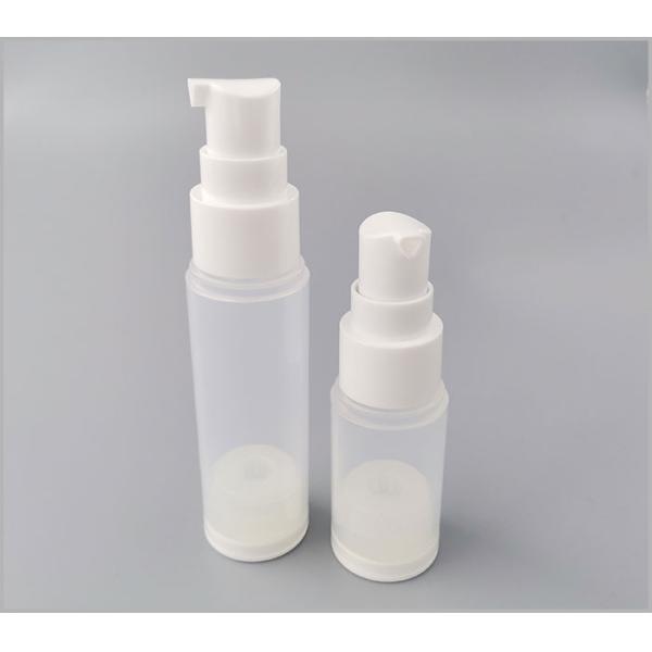Lotion Pump Pressure 15ml Airless Dispenser Bottles Empty Screen Printing