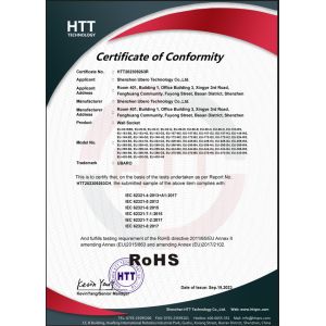 Shenzhen Ubero Technology Ltd. Certifications