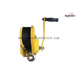 1200 Lbs / 545kg Boat Manual Hand Winch Self Locking Durable Marine Winch Brake
