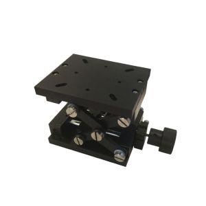 Z Axis Manual Lab Jack Scissor Lifting Table 60x80mm Platform