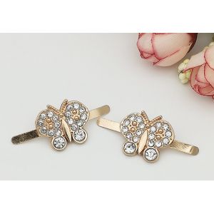 Butterfly Zinc Alloy Buckle Shoe DIY Handmade Pendant Abrasion Resistant