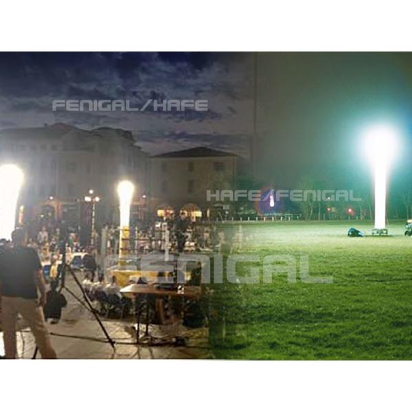 Buy 5M Prism Inflatable Light Tower For Construction Night Illumination at wholesale prices