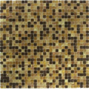 fireplace backsplash tile aluminum mix glass mosaic tile 10LAR050