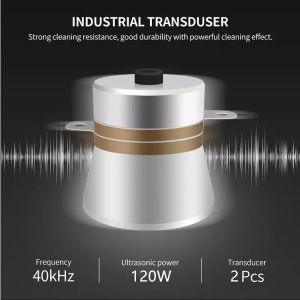 Heater OEM Digital Ultrasonic Cleaner 3L 120W With Digital Timer