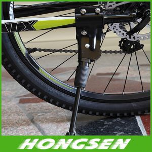 China rear rack bike kickstand aluminium alloy road bike rack on sale