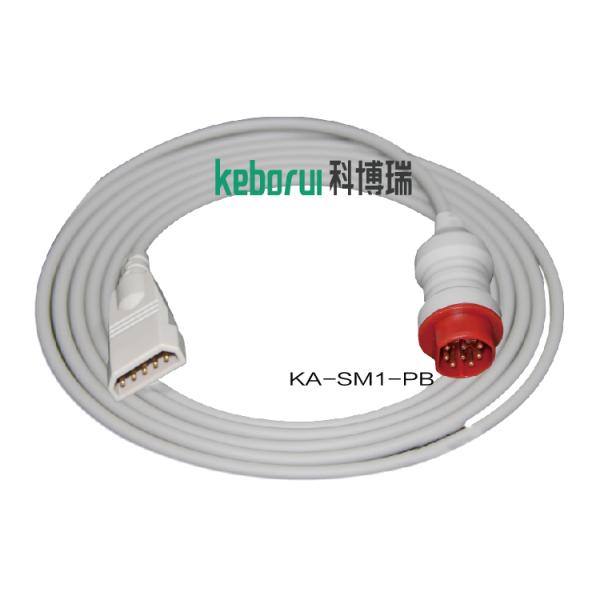 12 Feet IBP Adapter Cable Simens Monitor To PVB Transducer Long Service Life
