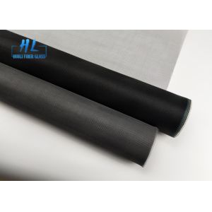 Fire Resistant Fiberglass Mesh Fabric Mesh Roll in Black/Grey