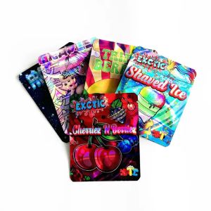 Customized Printing Zipper Custom Mylar Bags Moisture Proof For Food Snacks